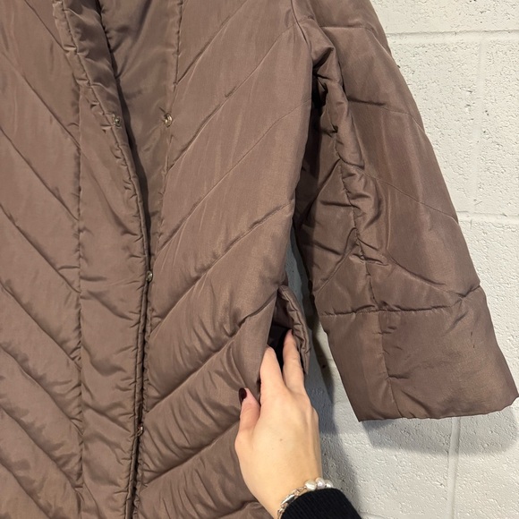 🐻 Vintage BILL BLASS long puffer coat | size 10 - Picture 2 of 7